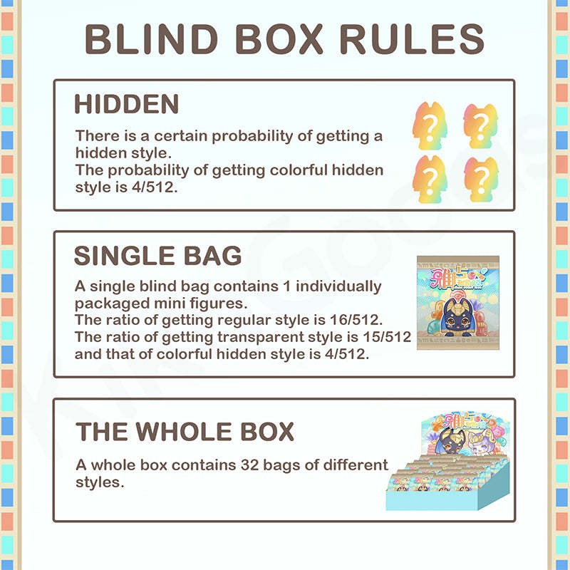 Aaru Sweet Idol Mini Bean Blind Bag