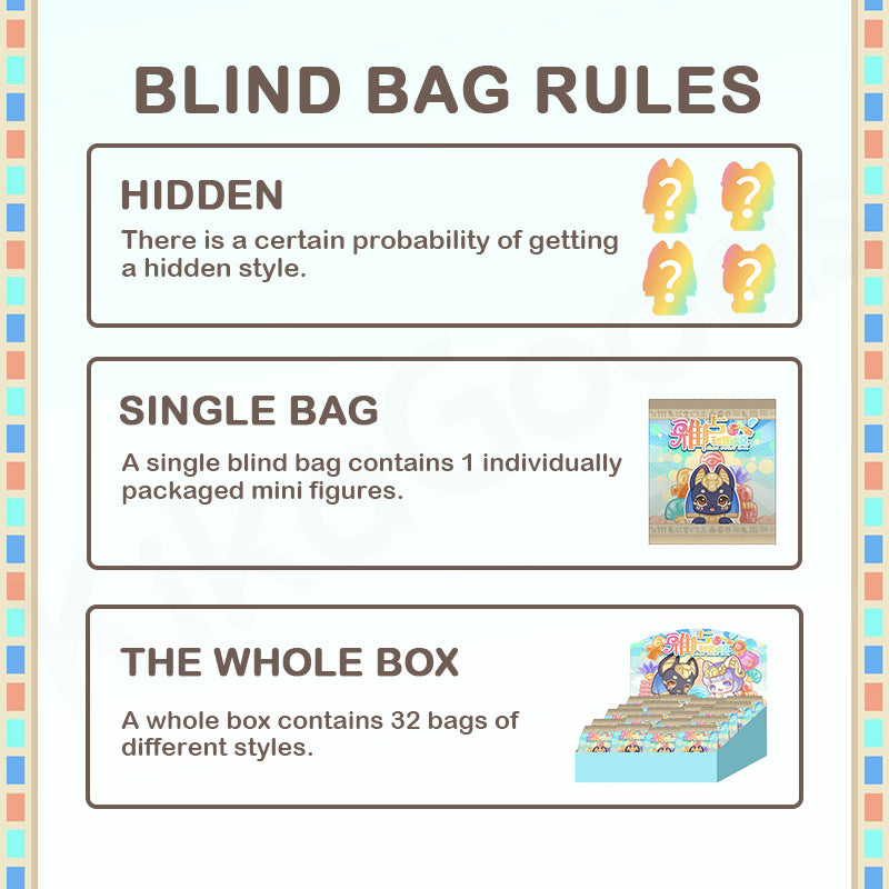 Aaru Sweet Idol Mini Bean Blind Bag【Shipped in Jul./Aug. 2024】