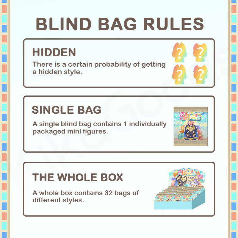 Aaru Sweet Idol Mini Bean Blind Bag【Shipped in Jul./Aug. 2024】