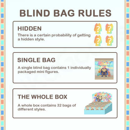 Aaru Sweet Idol Mini Bean Blind Bag【Shipped in Jul./Aug. 2024】