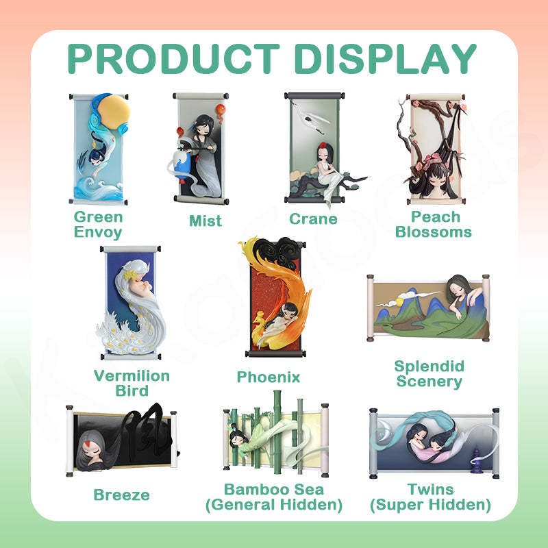 Sleep Chinese Scrolls Series Blind Box