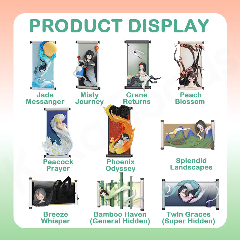 Sleep Chinese Scrolls Series Blind Box