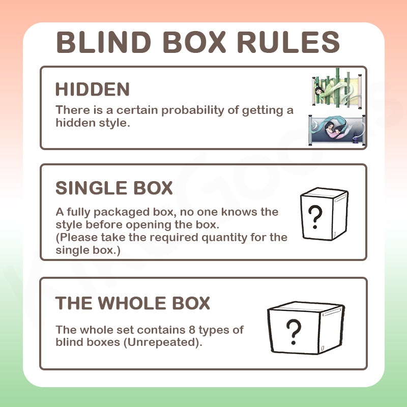 Sleep Chinese Scrolls Series Blind Box