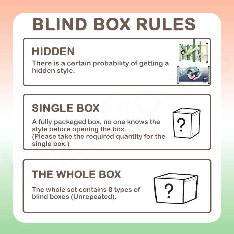 Sleep Chinese Scrolls Series Blind Box