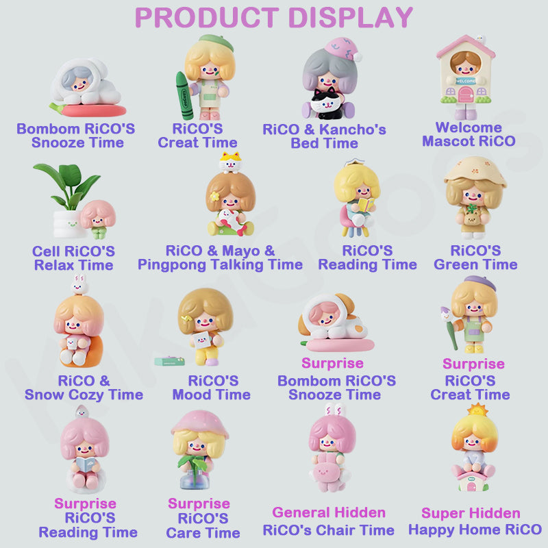 HAPPY ROOM TOUR PRESENT アソート RiCO Happy Room Tour Series Blind Box – KikaGoods Wholesale