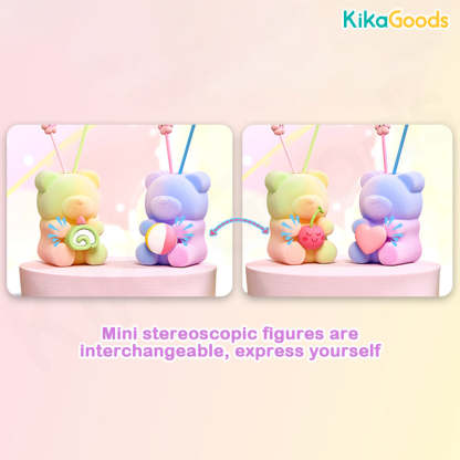 Meet Fragrance Choco Teddy Scent Diffuser Series Blind Box