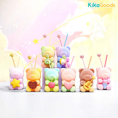 Meet Fragrance Choco Teddy Scent Diffuser Series Blind Box