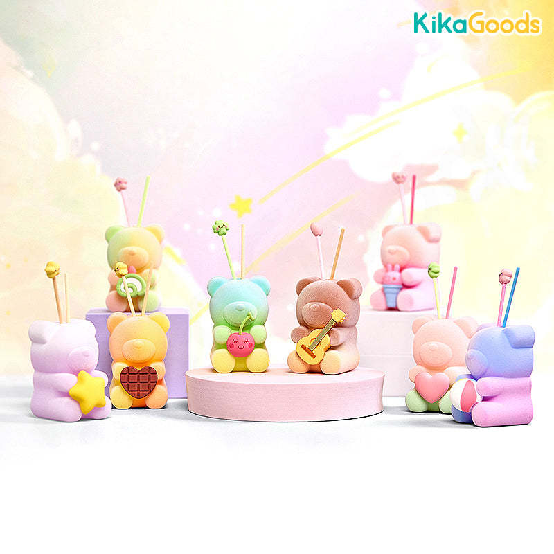 Meet Fragrance Choco Teddy Scent Diffuser Series Blind Box