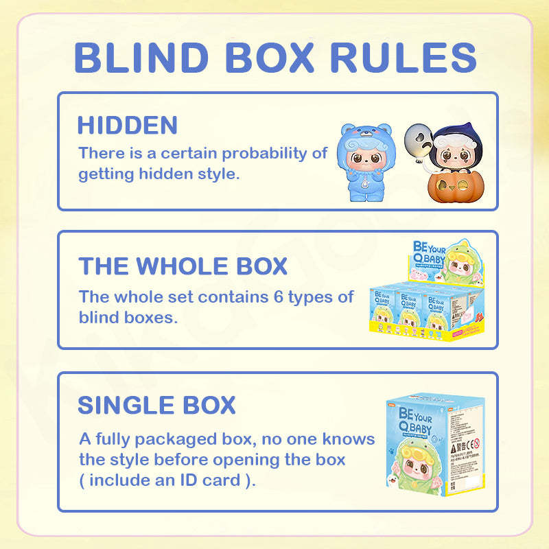 Be Your Q Baby Series Blind Box
