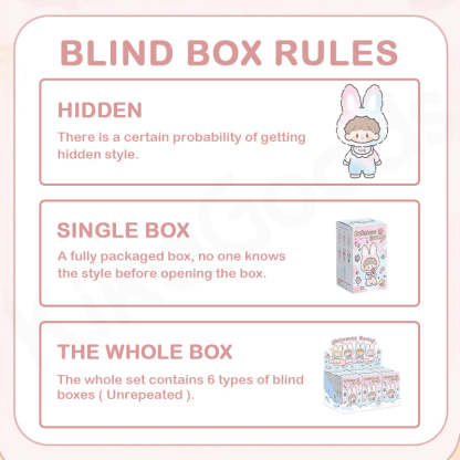 zZoton Delicious Bunny Series Plush Blind Box