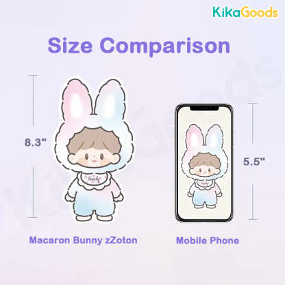 zZoton Delicious Bunny Series Plush Blind Box