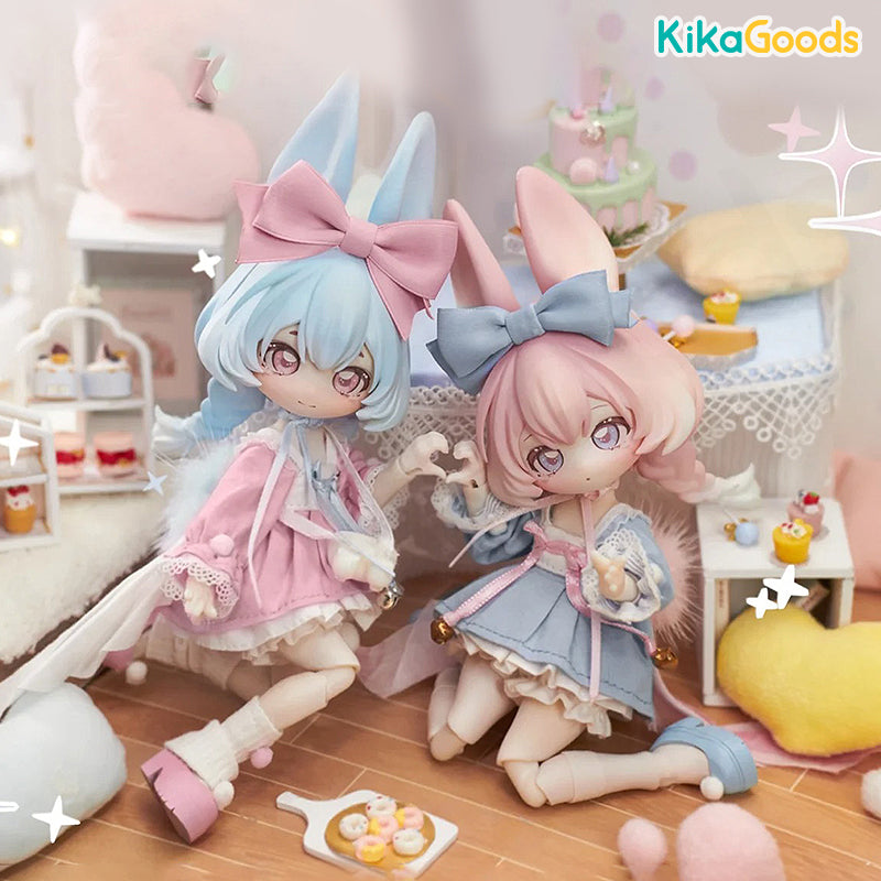 トニー Moon Jumping Time Bunny Series 1/12 Action Figure BJD Blind