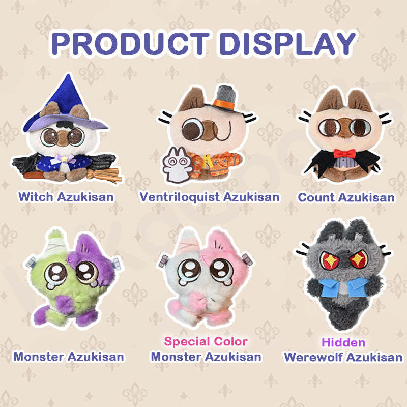 Nobeko Magical Azukisan - Magnetic Plush Pendant Series Blind Box