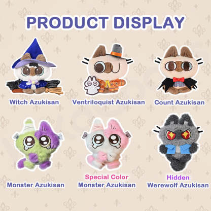 Nobeko Magical Azukisan's Theatre Magnetic Pendant Series Plush