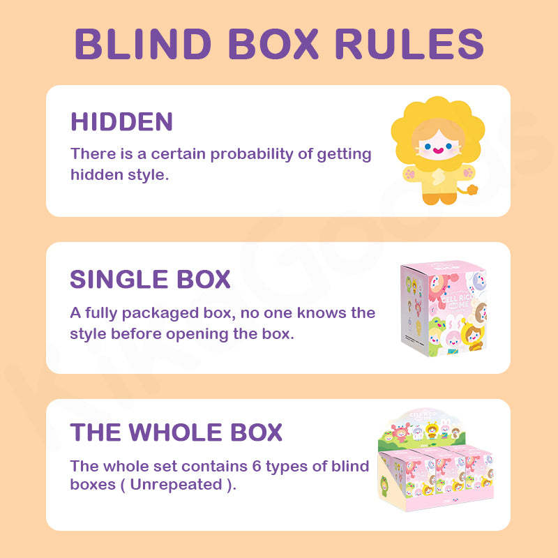 CELL RiCO Happy Fluffy Series Plush Blind Box