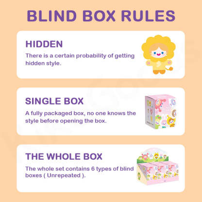 CELL RiCO Happy Fluffy Series Plush Blind Box