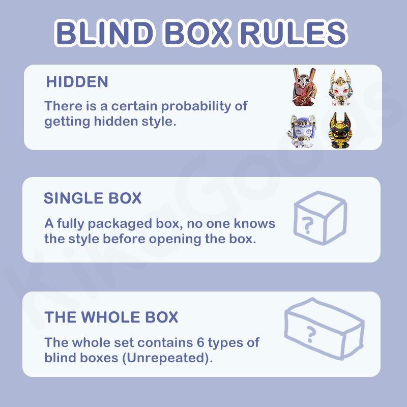 Aaru Garden Ancient Egypt Mythology Top Student Series Blind Box