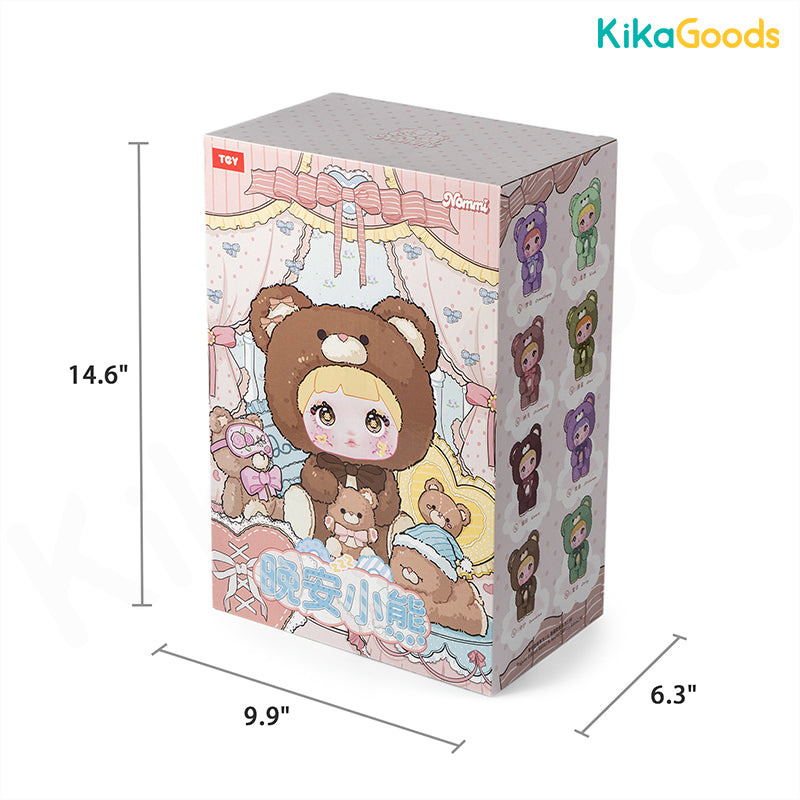 Nommi Good Night Bear 400% Series Plush Blind Box – KikaGoods