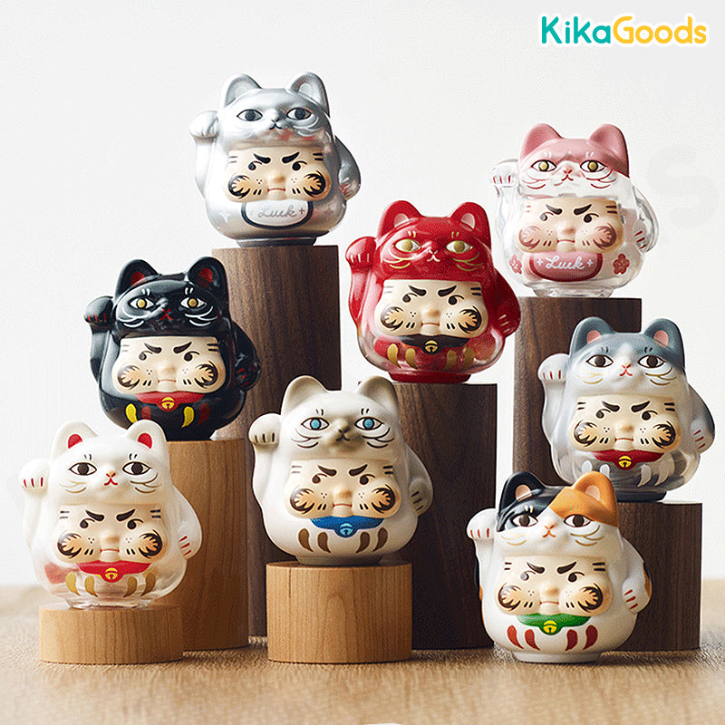 PP X MONSTER Lucky Kitten Daruma Series Blind Box – KikaGoods
