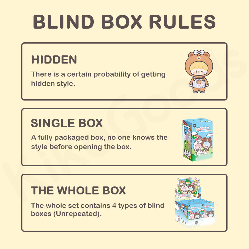 zZoton x LINEFRIENDS My Best Friends Series Plush Blind Box