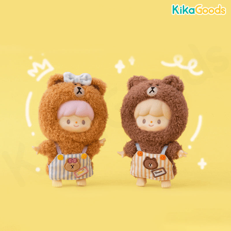 SAZANAMIINKO様用　Just Friends zZoton x LINEFRIENDS My Best Friends Series Plush Blind Box