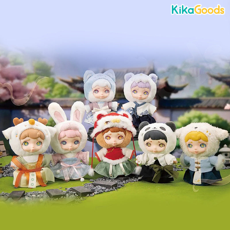 Laura Chinese Mythic Beasts Series Vinyl Plush Blind Box