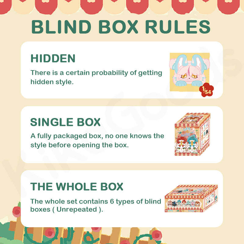 Fabulous Beasts Atretch Oneself Series Plush Blind Box【Shipped in Jan./Feb. 2025】