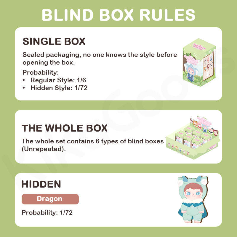 DORA Fuzzy Animal Institute Series Vinyl Plush Blind Box