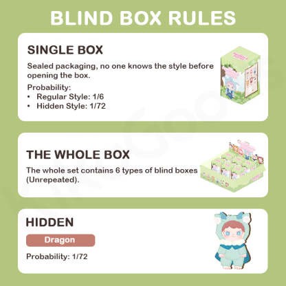 DORA Fuzzy Animal Institute Series Vinyl Plush Blind Box