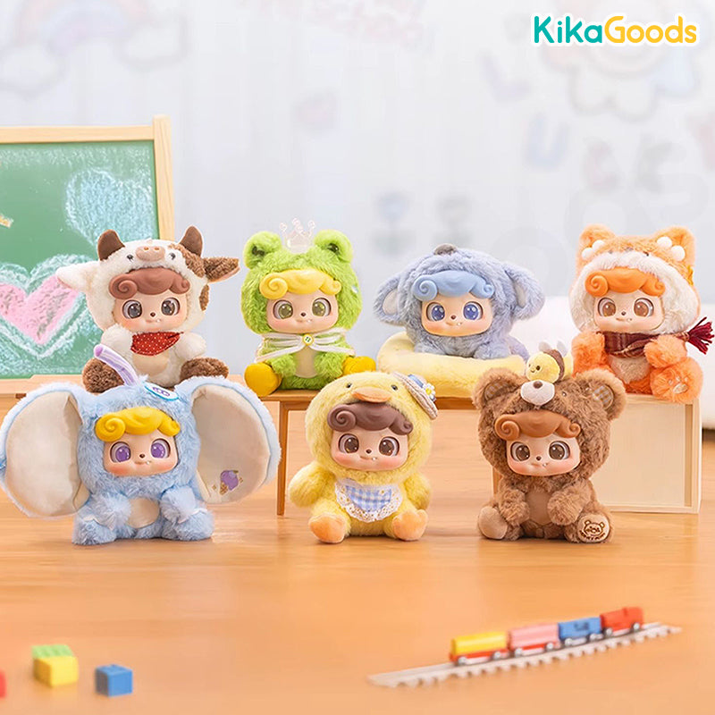 Q kids animal preschool ぬいぐるみ Q.Kid Animal Preschool Series Plush Blind Box – KikaGoods