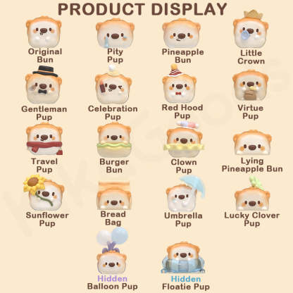 Toast Puppie Mini Blind Bag