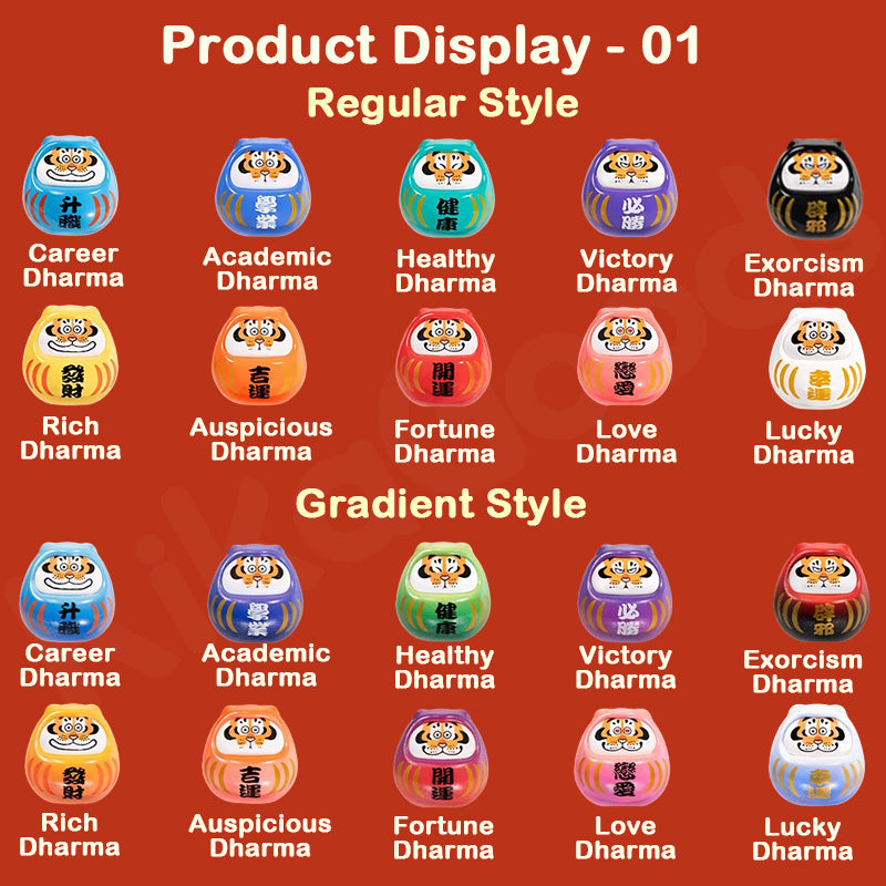 Alexander Panghu Fat Tiger Pray Dharma Cute Bean Series Blind Box