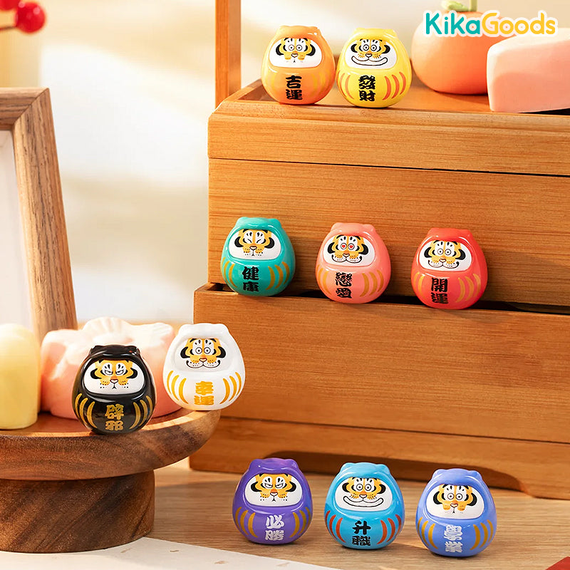 Alexander Panghu Fat Tiger Pray Dharma Cute Bean Series Blind Box