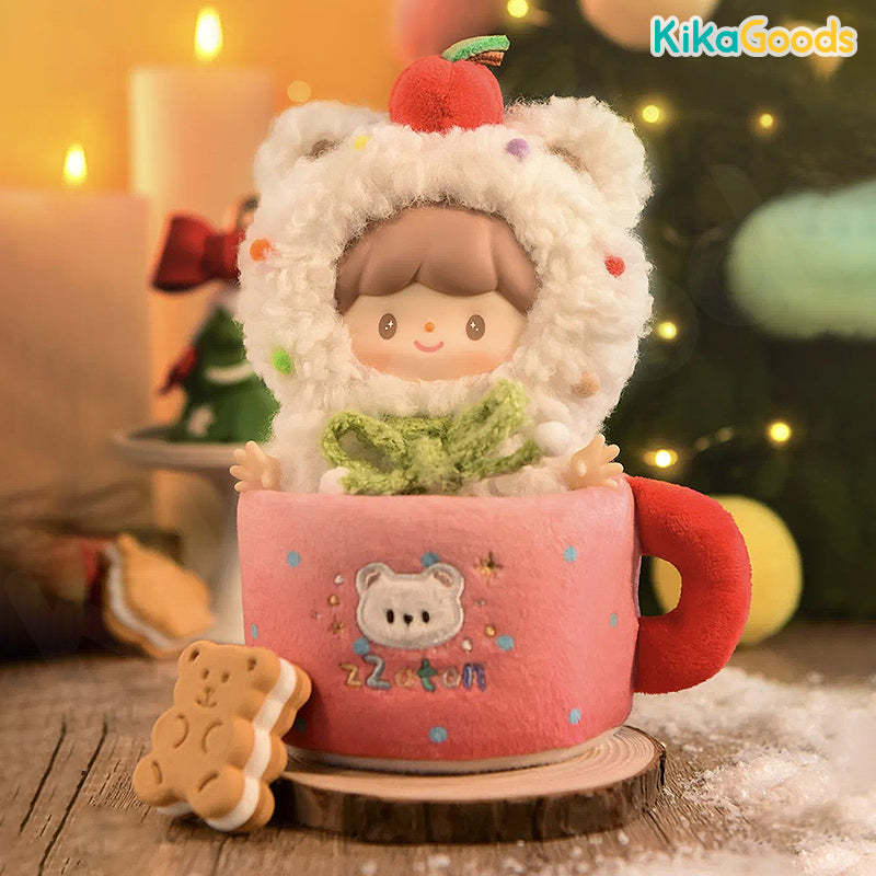 zZoton Winter Cream Series Vinyl Plush Limited Figure