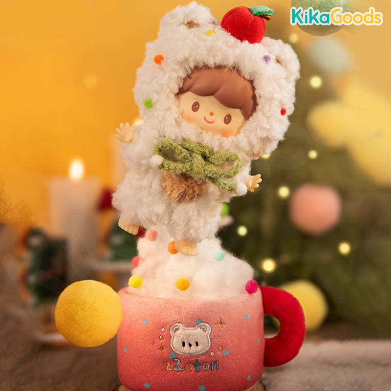 zZoton Winter Cream Series Vinyl Plush Limited Figure