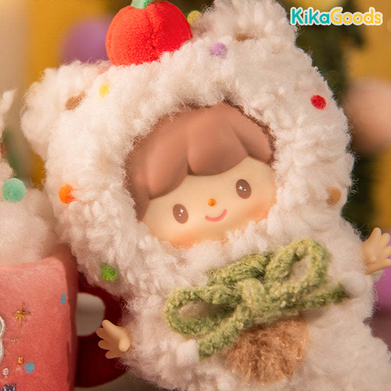 zZoton Winter Cream Series Vinyl Plush Limited Figure