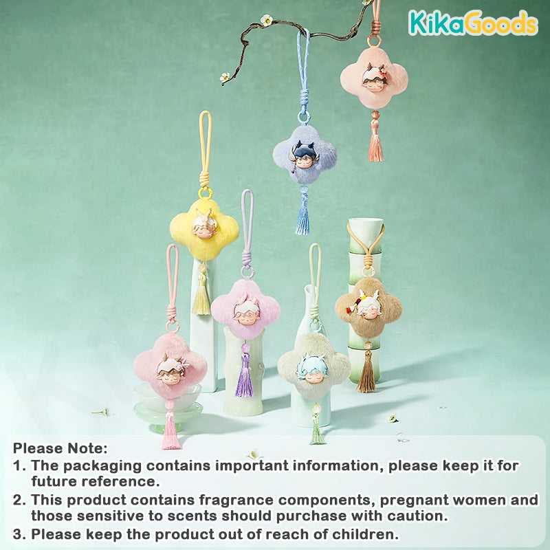 MIMI New Chinese Style Elegance and Talent Book Sachet Pendant