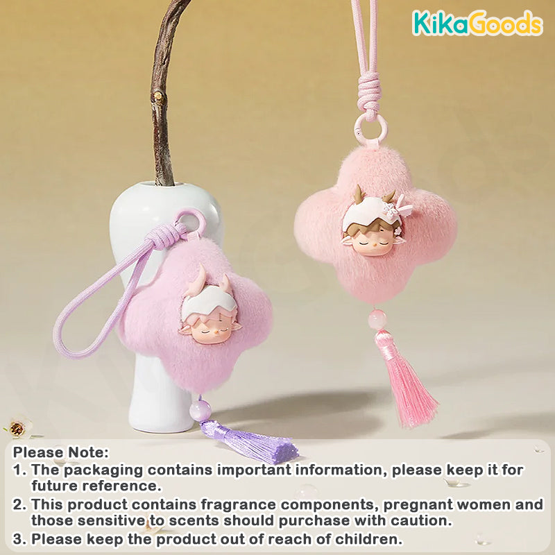 チャーム mimi3 MIMI New Chinese Style Elegance and Talent Book Sachet Pendant