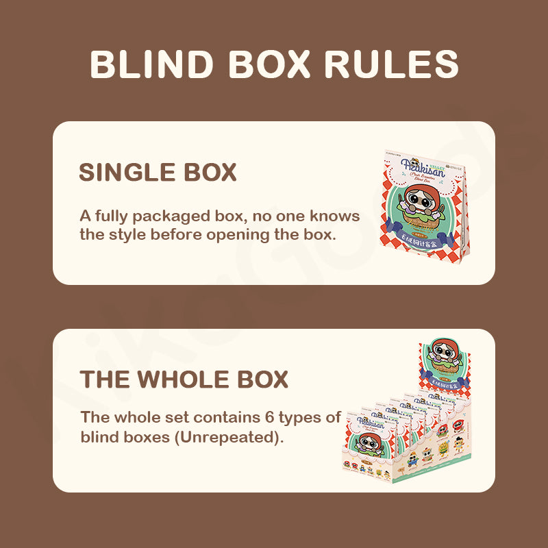 Nobeko Azukisan's Valley Series Plush Brooches Blind Box