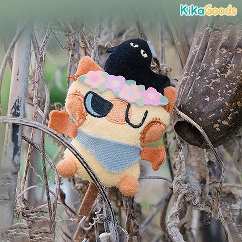 KAZZROCK ORIGINAL ぬいぐるみ＆ネックレス 箱付 Nobeko Azukisan's Valley Series Plush Brooches Blind Box
