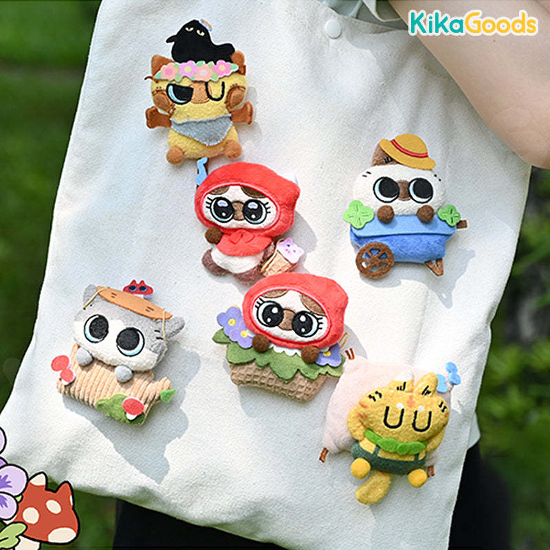 Nobeko Azukisan's Valley Series Plush Brooches Blind Box