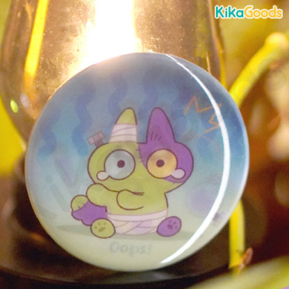 Nobeko Magical Azukisan Series Grating Badge Blind Box