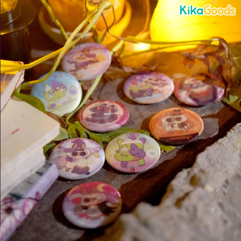 Nobeko Magical Azukisan Series Grating Badge Blind Box