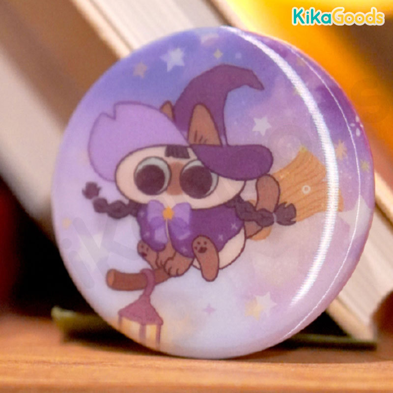 Nobeko Magical Azukisan Series Grating Badge Blind Box