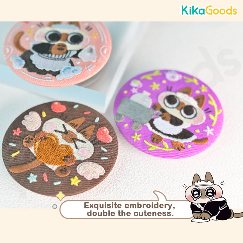 Nobeko Azukisan Cafeteria Ver.2 Embroidered Badge Series Blind Bag