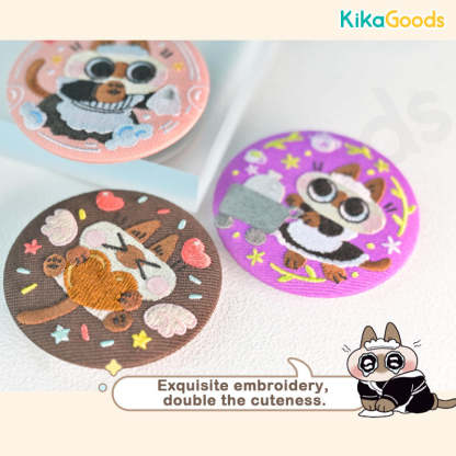 Nobeko Azukisan Cafeteria Ver.2 Embroidered Badge Series Blind Bag