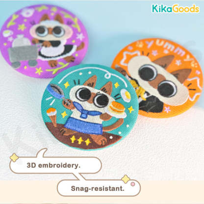 Nobeko Azukisan Cafeteria Ver.2 Embroidered Badge Series Blind Bag