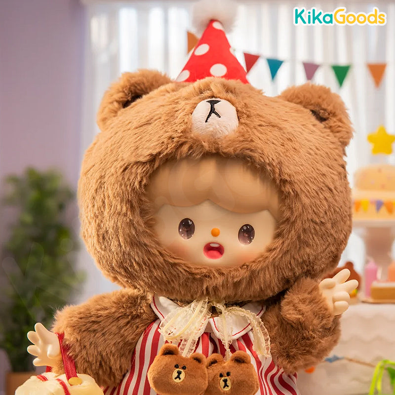 zZoton Party Brown zZoton Series Vinyl Plush Limited Figure