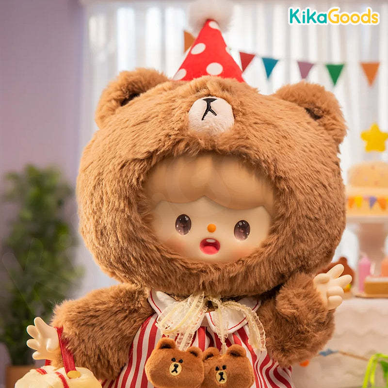 zZoton Party Brown zZoton Series Vinyl Plush Limited Figure