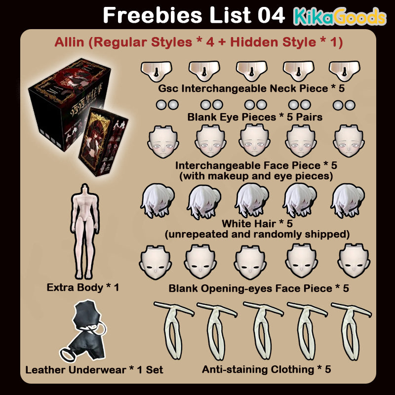 The Past In Sicily Series MJD Action Figure Blind Box – KikaGoods